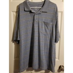 George Striped Short Sleeve Polo